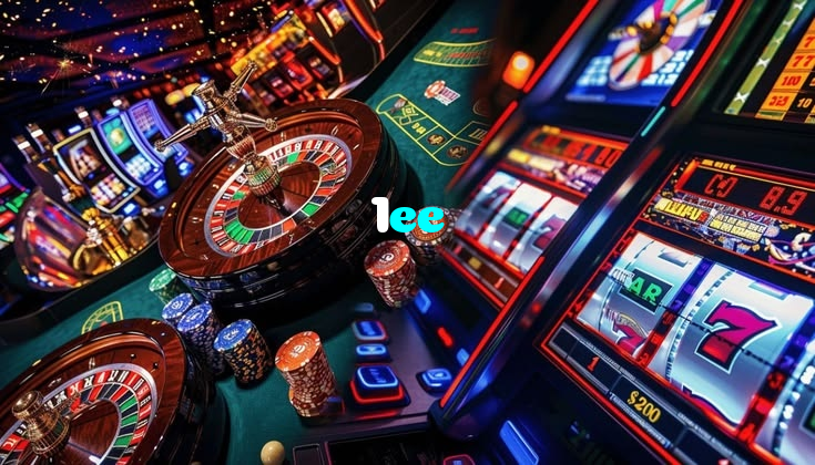 1ee casino presented on mobile device in Pakistan with slots and live games